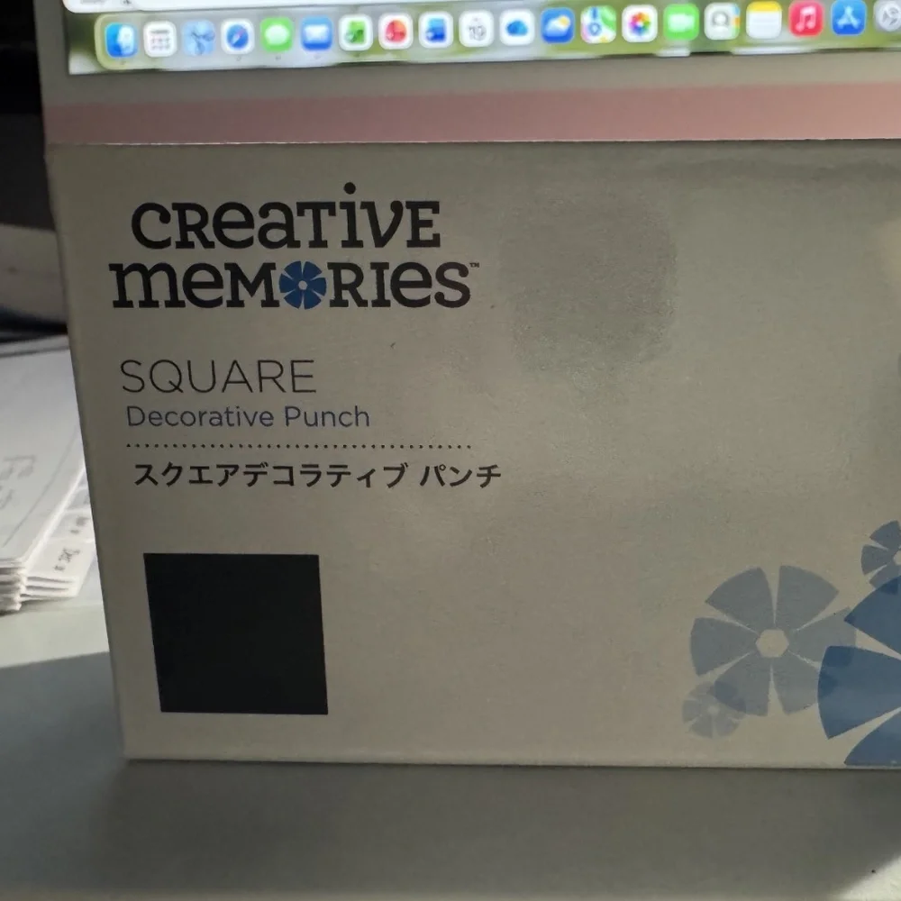 Creative Memories Square Decorative Punch NIB - Picture 1 of 2
